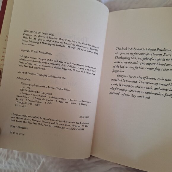 The five people you meet in heaven - Picture 3 of 4